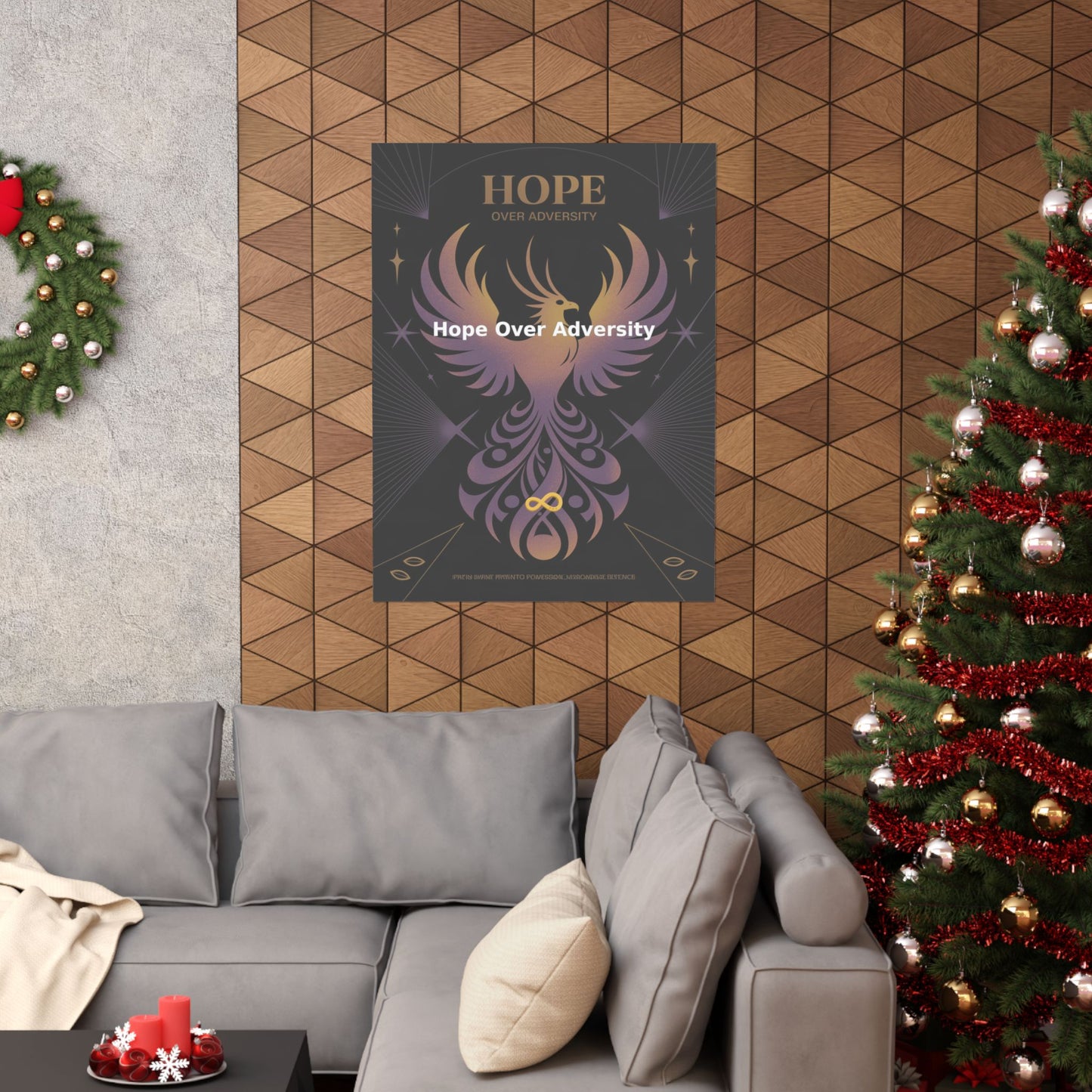 Hope Over Adversity - Matte Vertical Posters