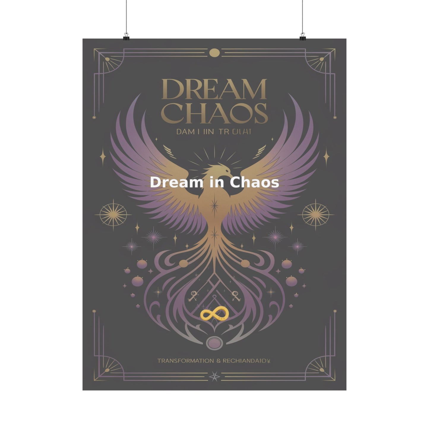 Dream in Chaos - Matte Vertical Posters