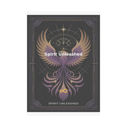 Spirit Unleashed - Matte Vertical Posters