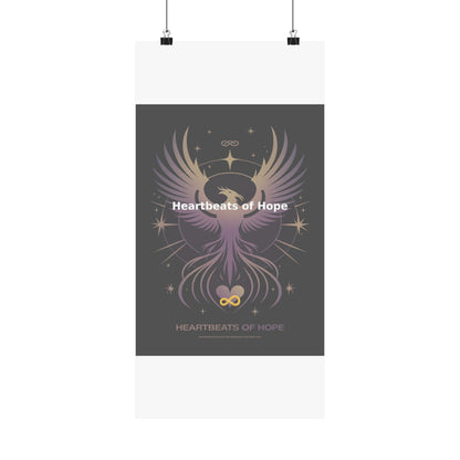 Heartbeats of Hope - Matte Vertical Posters