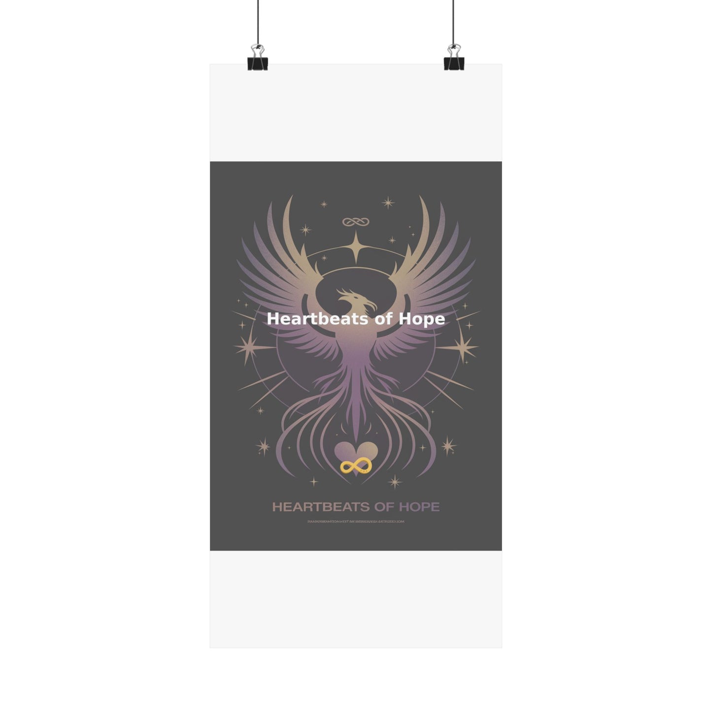 Heartbeats of Hope - Matte Vertical Posters