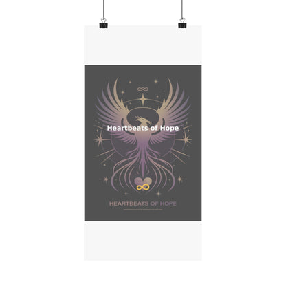 Heartbeats of Hope - Matte Vertical Posters