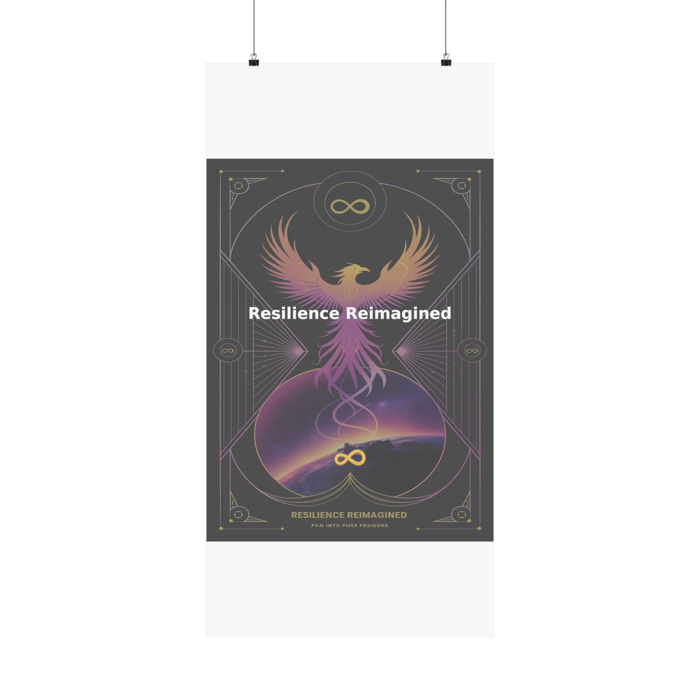 Resilience Reimagined - Matte Vertical Posters