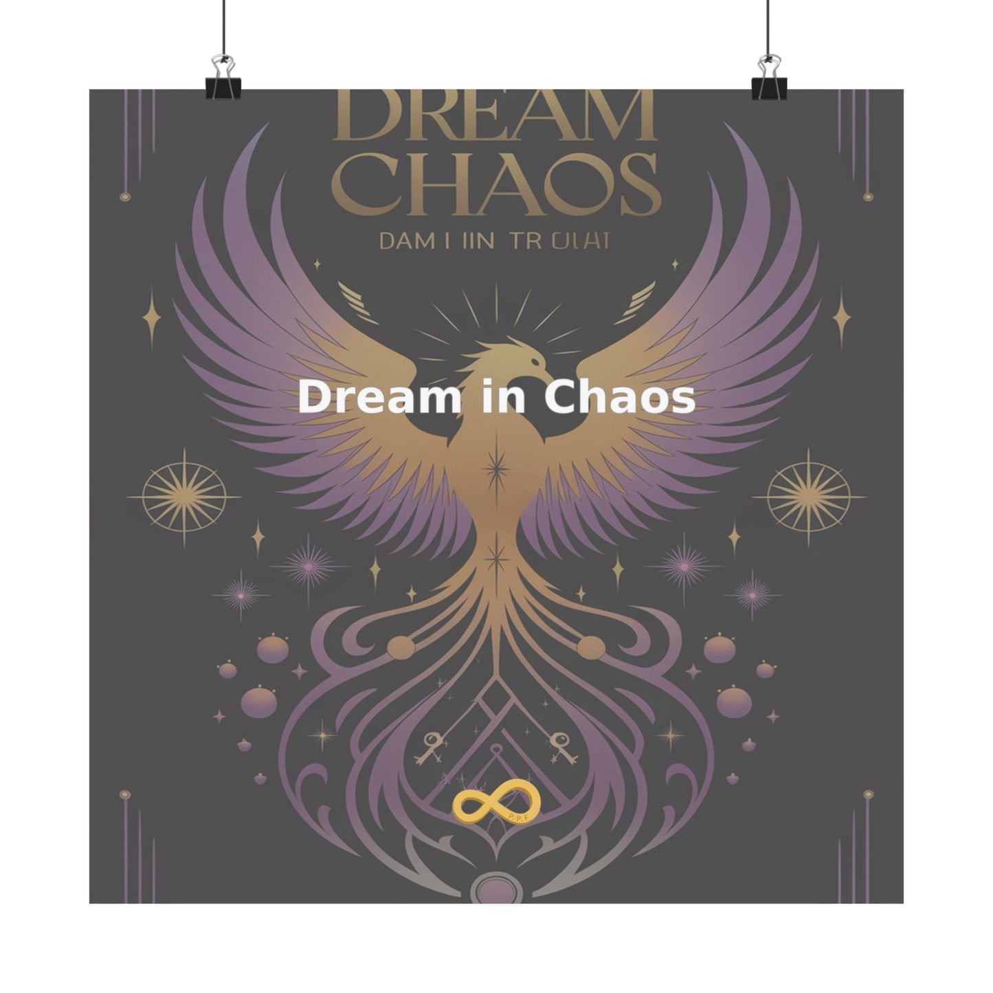 Dream in Chaos - Matte Vertical Posters