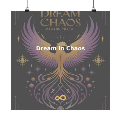 Dream in Chaos - Matte Vertical Posters