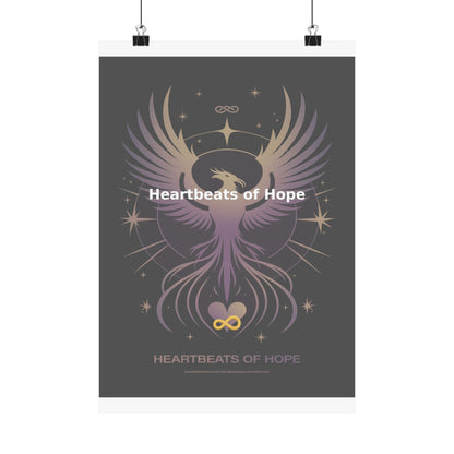 Heartbeats of Hope - Matte Vertical Posters
