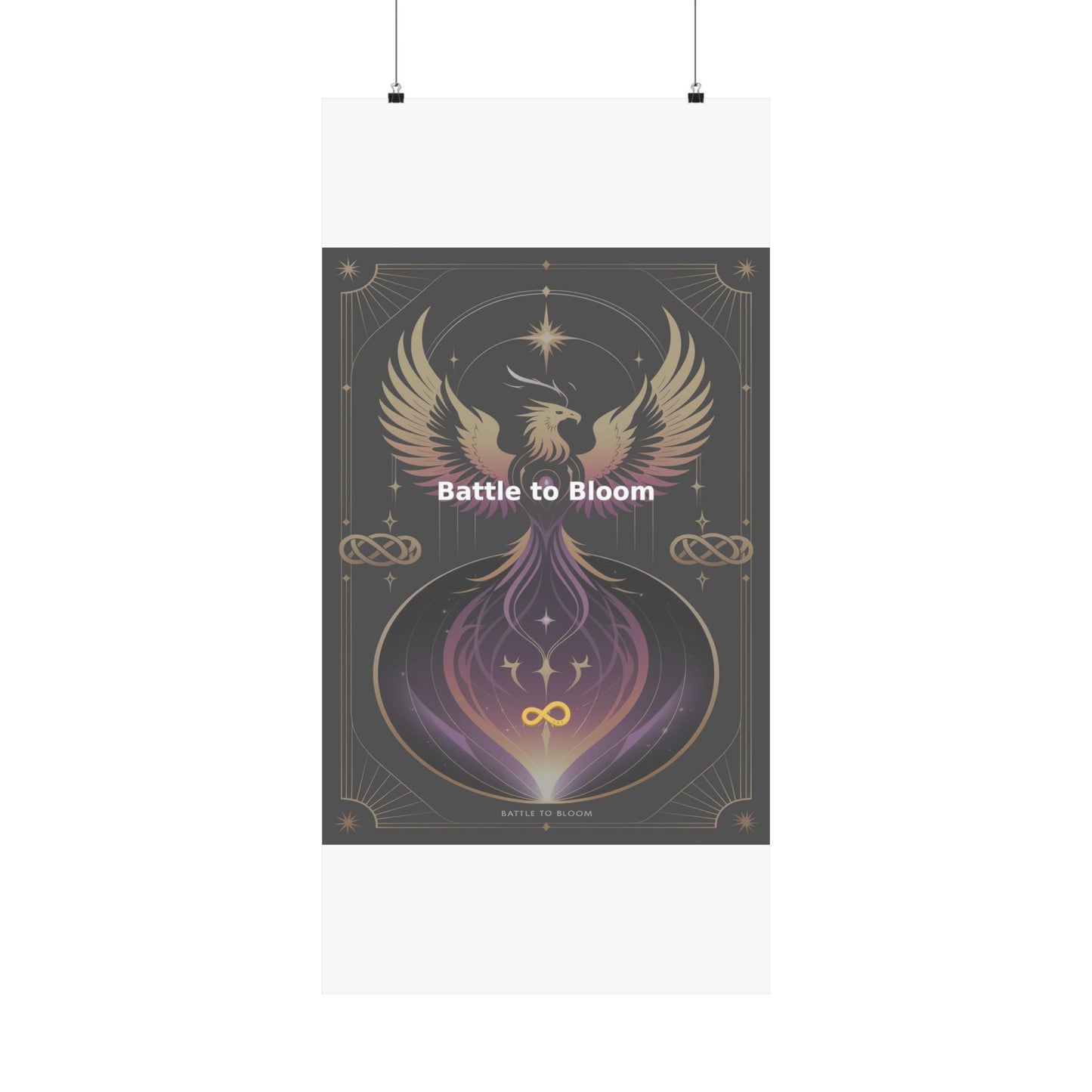 Battle to Bloom - Matte Vertical Posters