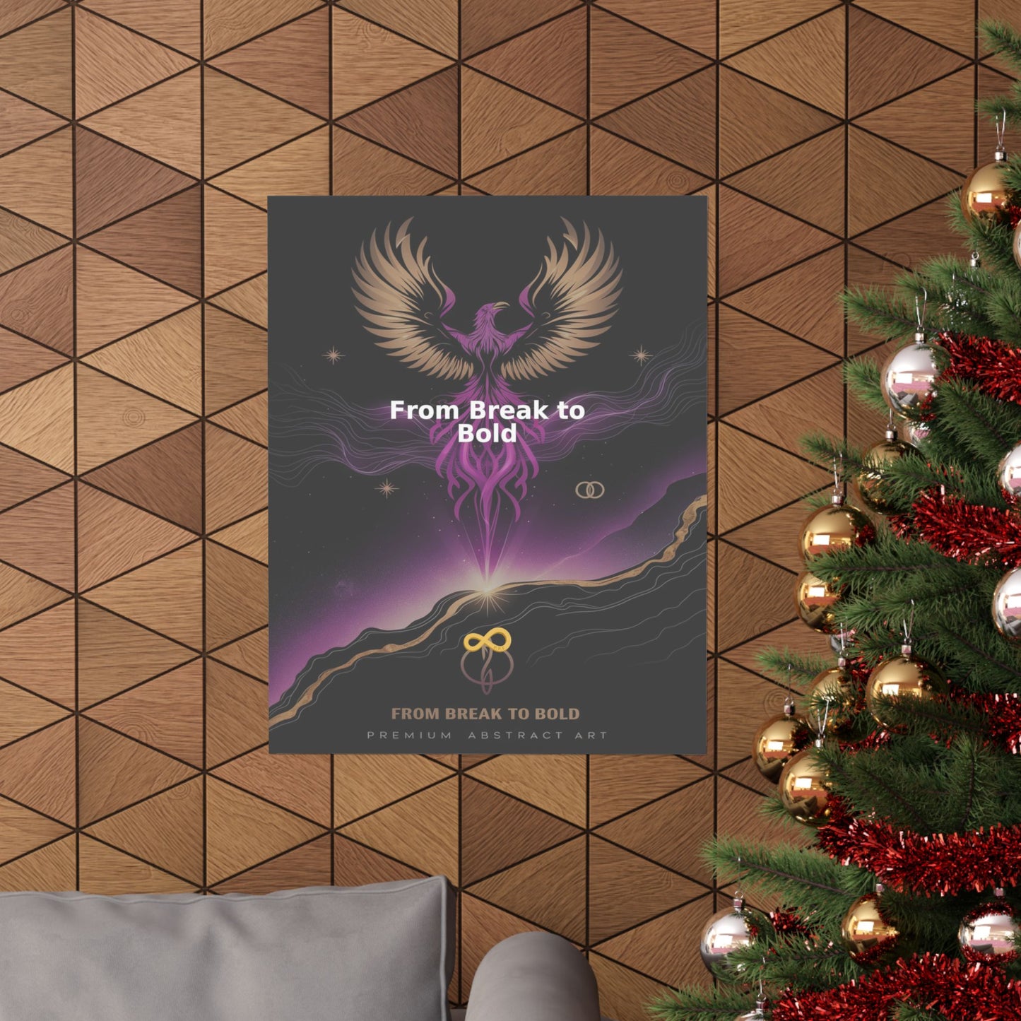 From Break to Bold - Matte Vertical Posters