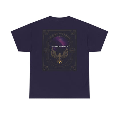 Scarred but Fierce - Unisex Heavy Cotton Tee