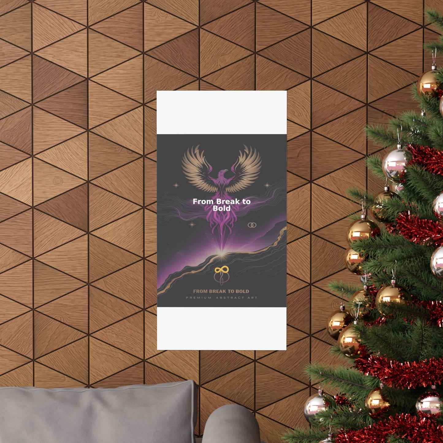 From Break to Bold - Matte Vertical Posters