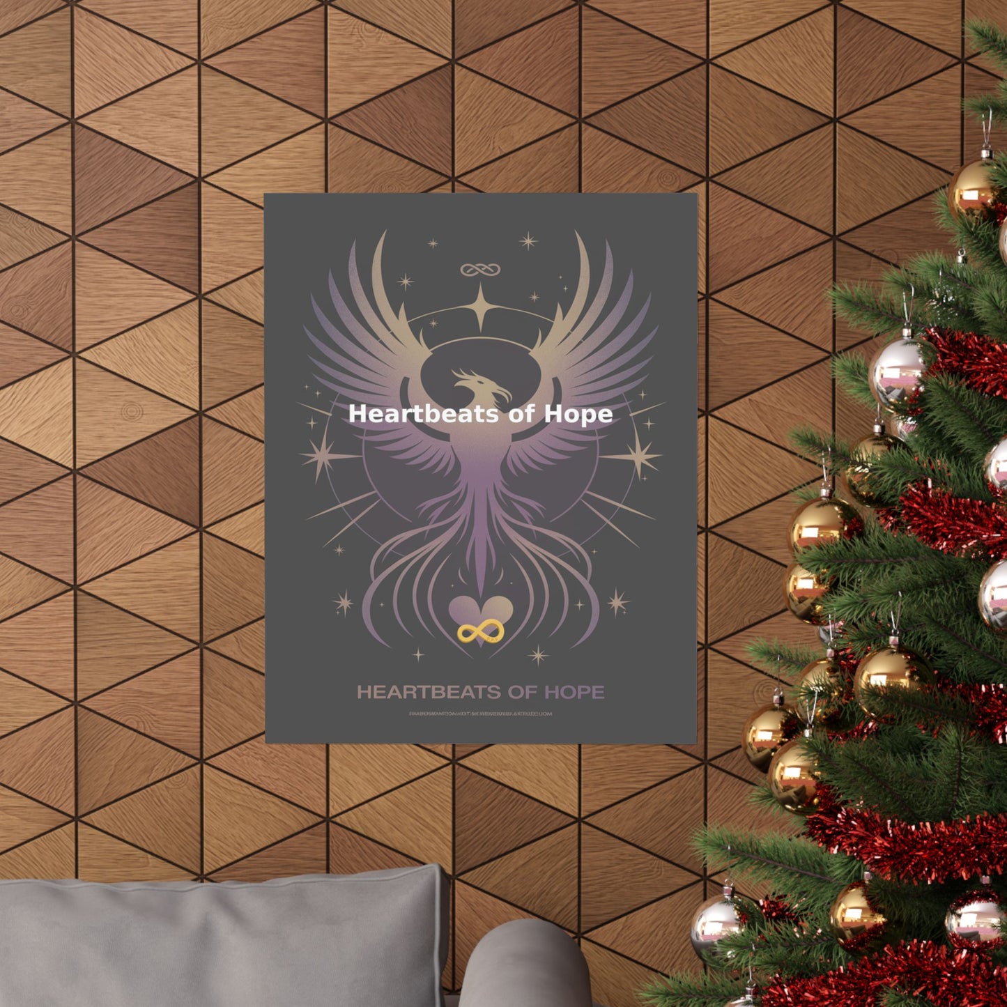 Heartbeats of Hope - Matte Vertical Posters