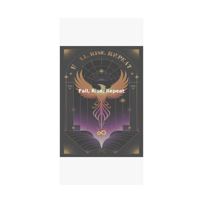 Fall, Rise, Repeat - Matte Vertical Posters