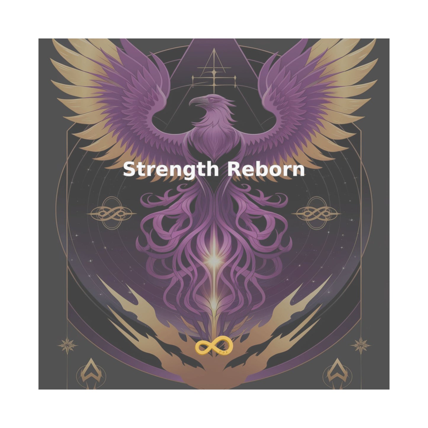 Strength Reborn - Matte Vertical Posters