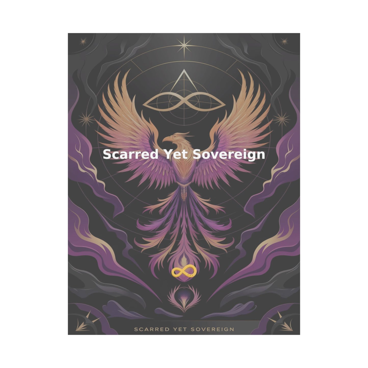 Scarred Yet Sovereign - Matte Vertical Posters