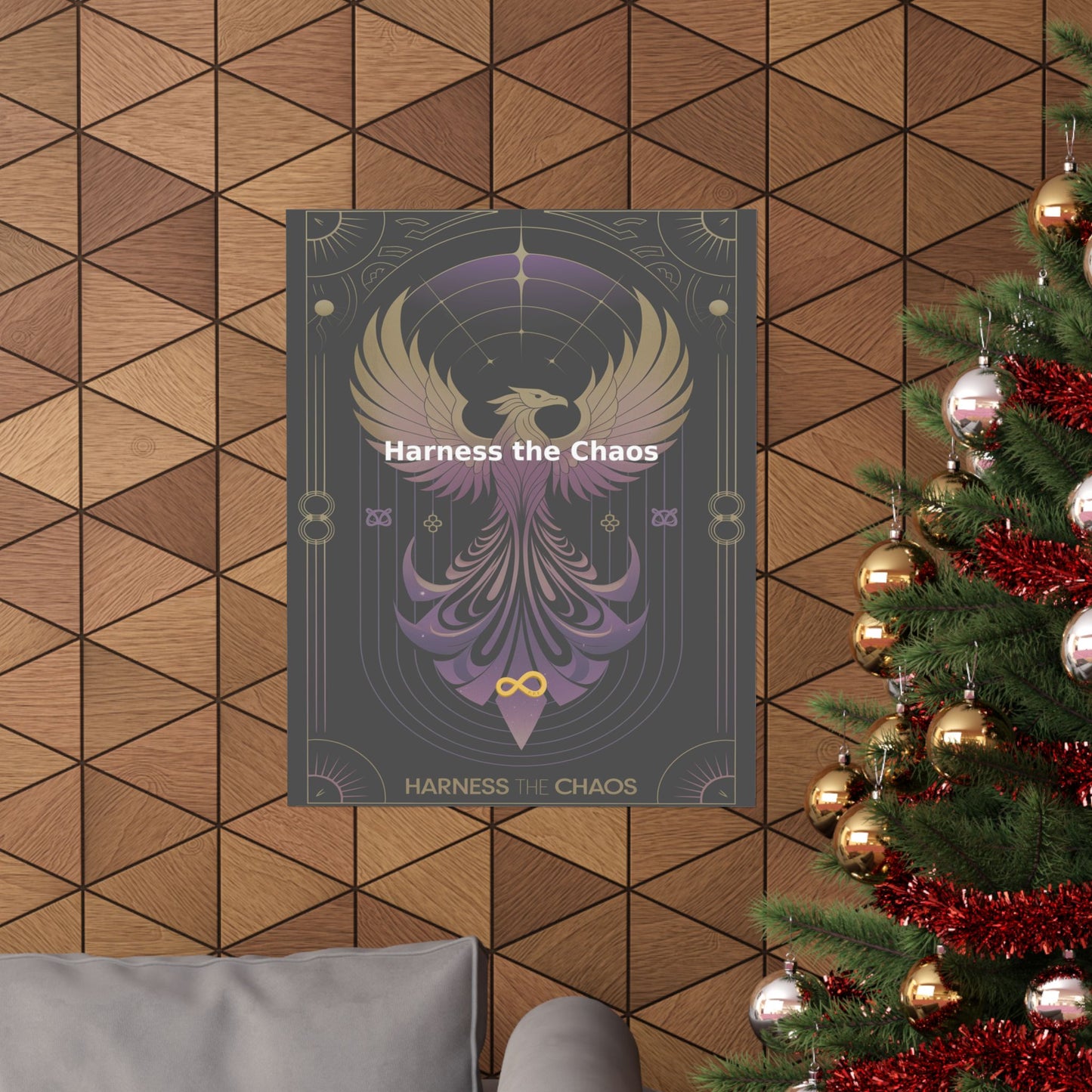 Harness the Chaos - Matte Vertical Posters