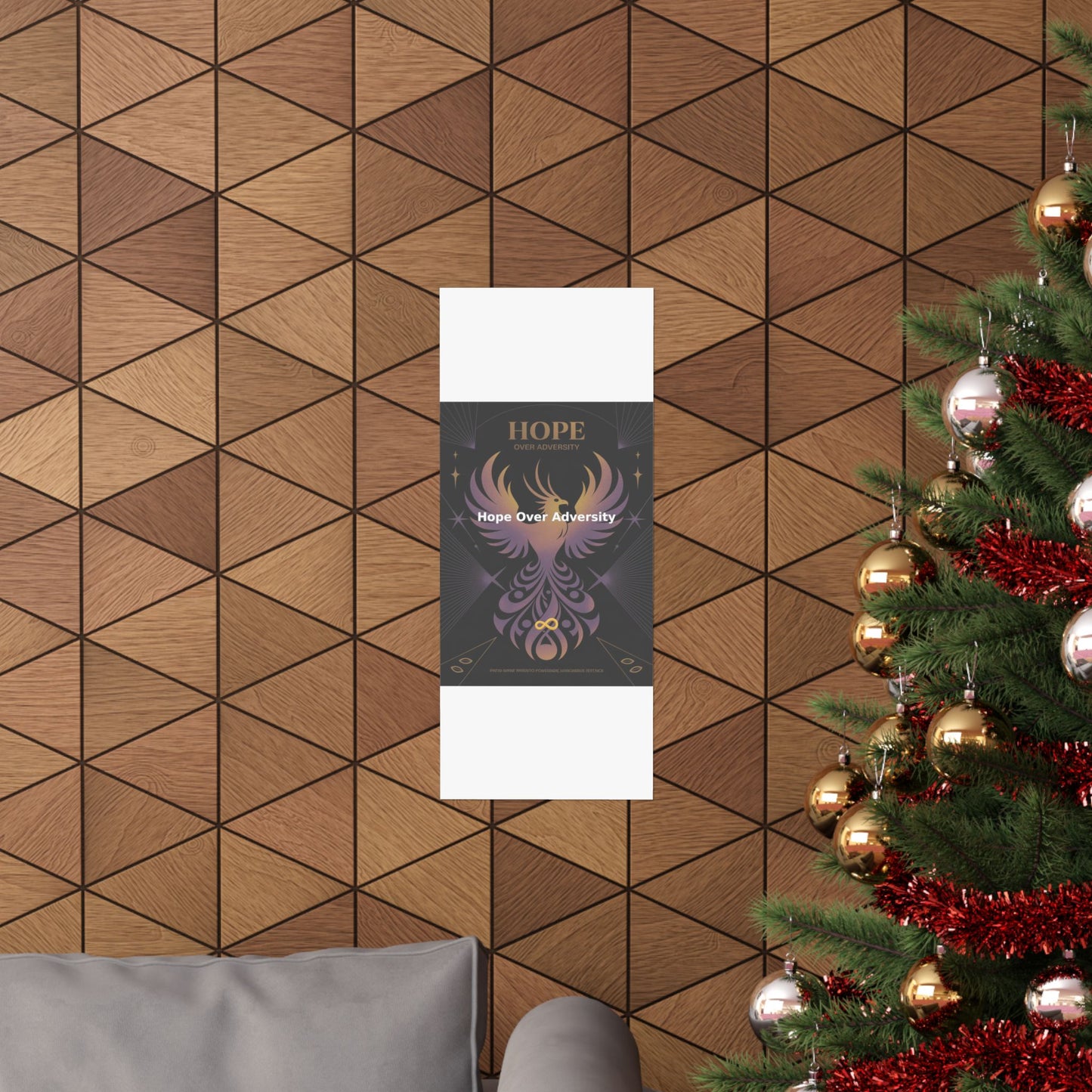 Hope Over Adversity - Matte Vertical Posters