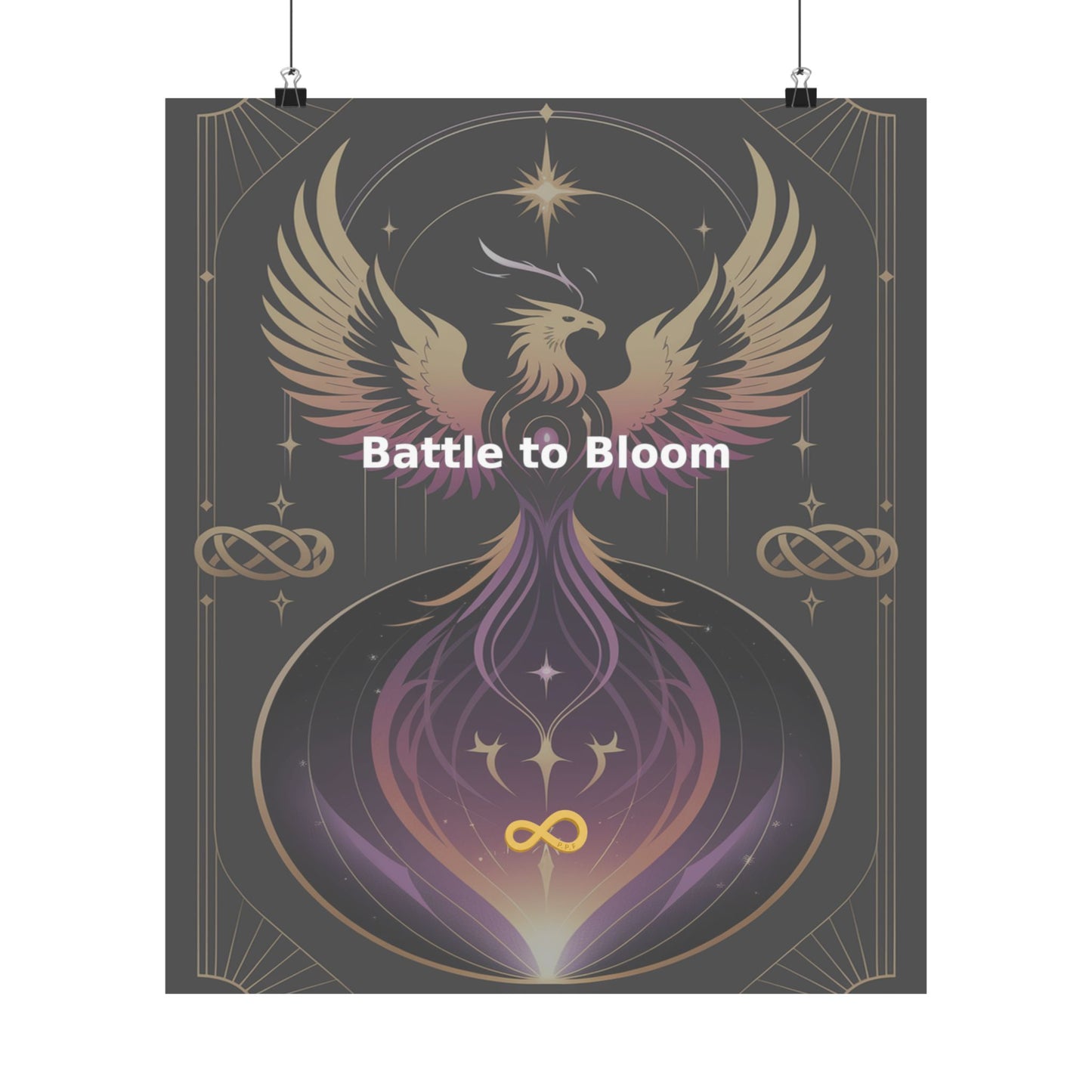 Battle to Bloom - Matte Vertical Posters
