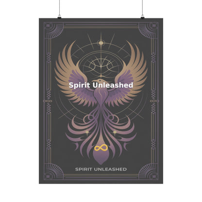 Spirit Unleashed - Matte Vertical Posters
