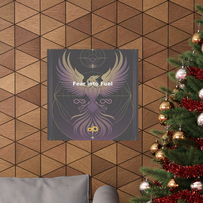 Fear into Fuel - Matte Vertical Posters
