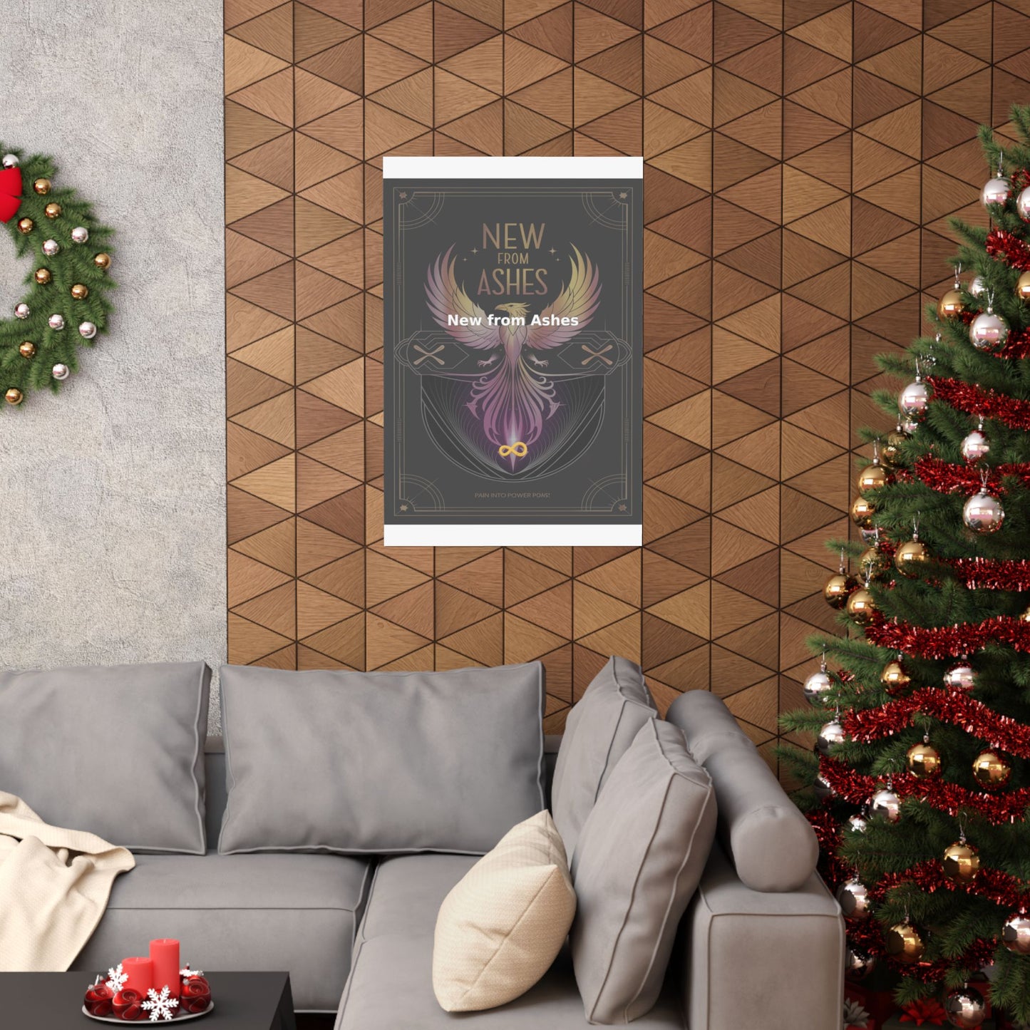 New from Ashes - Matte Vertical Posters