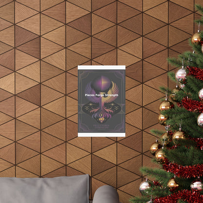 Pieces Forge Strength - Matte Vertical Posters