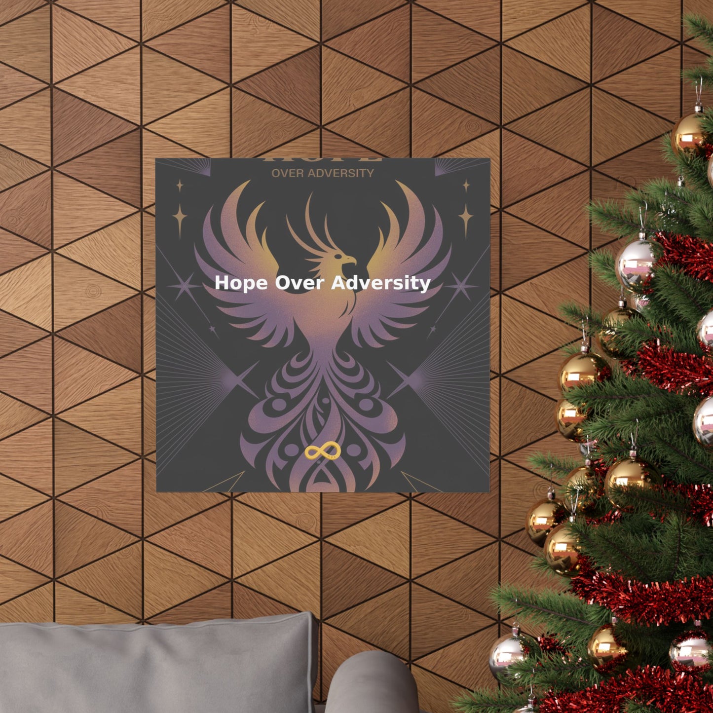 Hope Over Adversity - Matte Vertical Posters