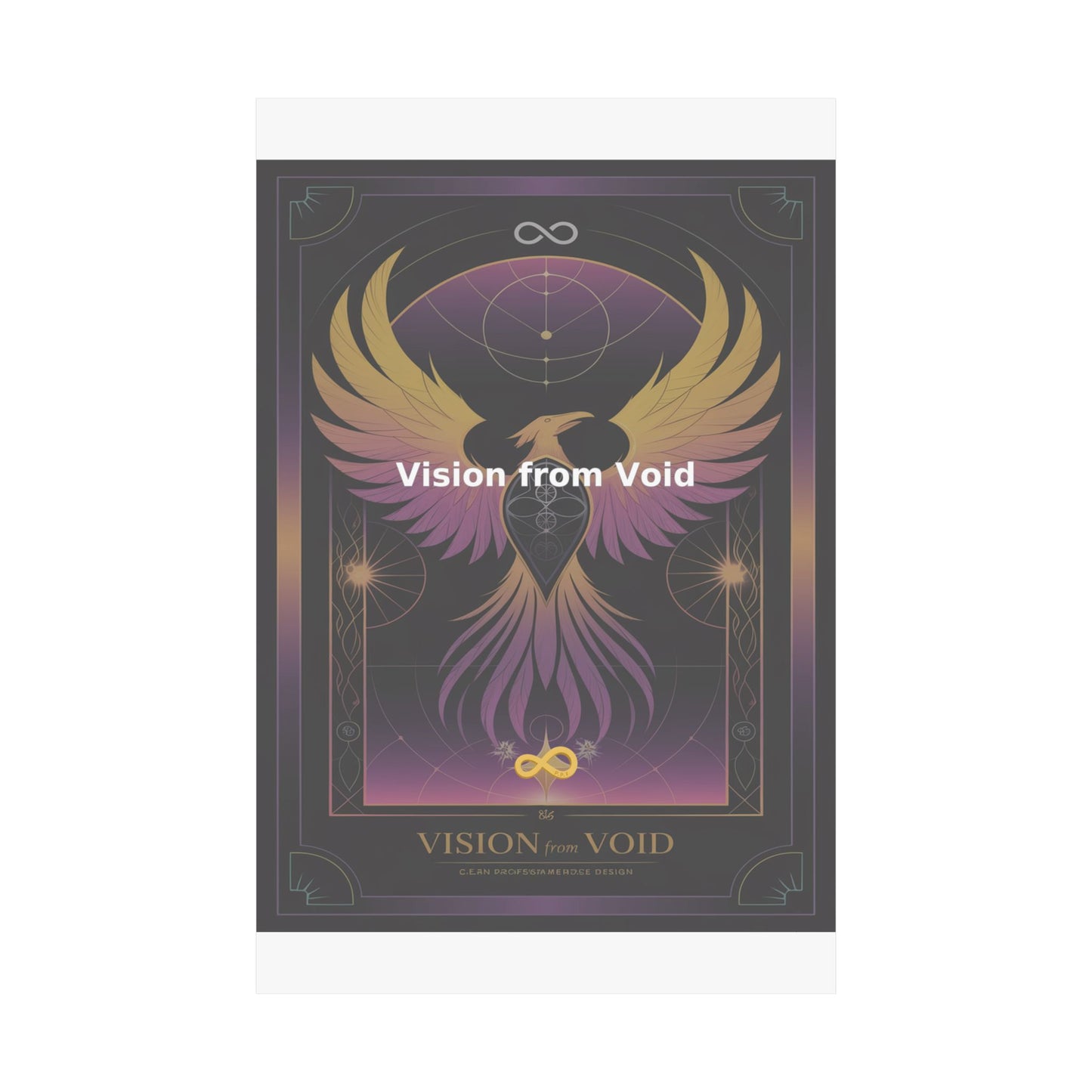 Vision from Void - Matte Vertical Posters
