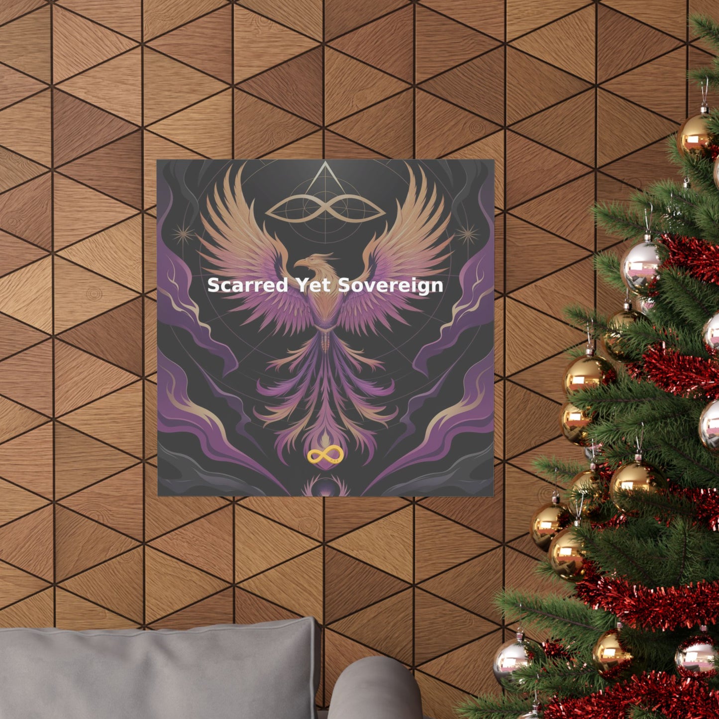 Scarred Yet Sovereign - Matte Vertical Posters