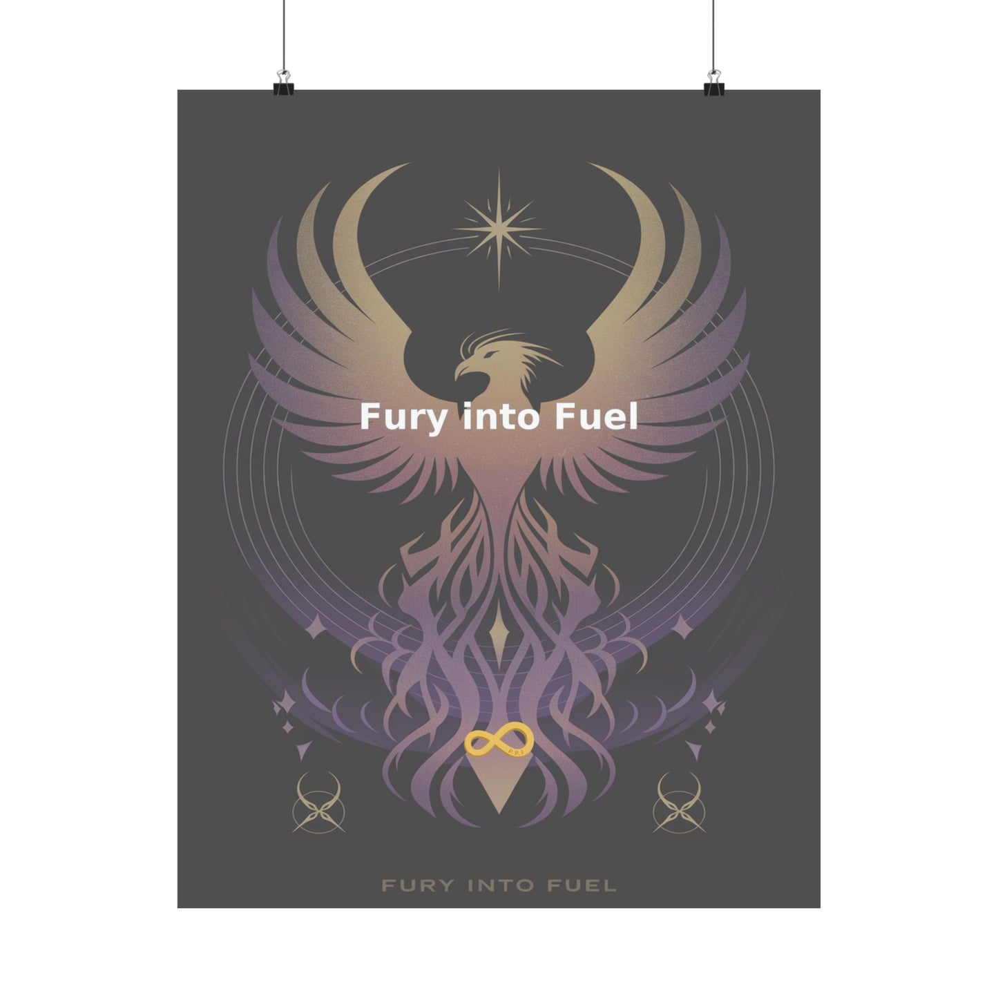 Fury into Fuel - Matte Vertical Posters