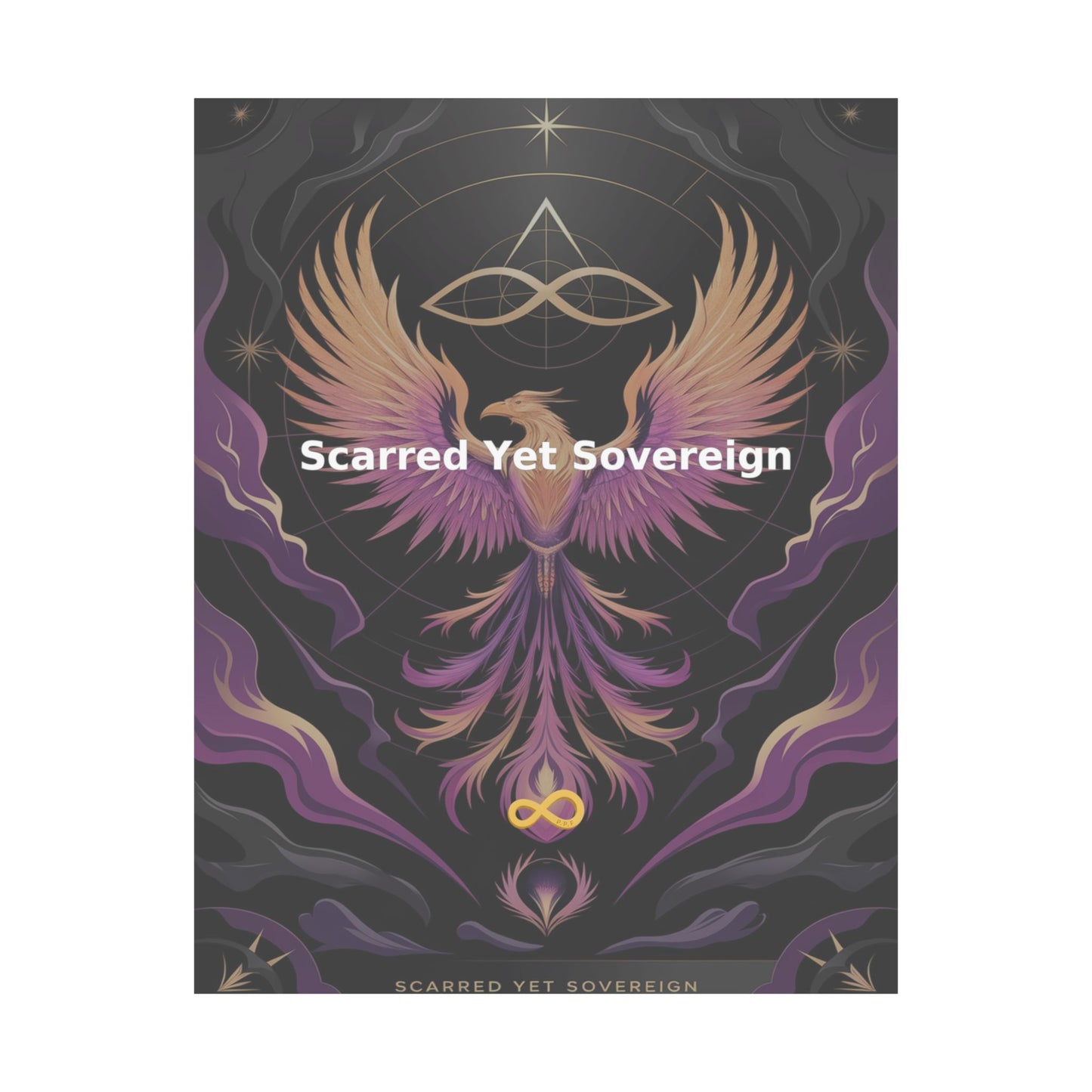 Scarred Yet Sovereign - Matte Vertical Posters