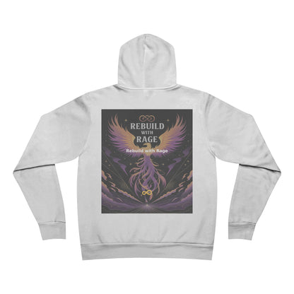 Rebuild with Rage - Unisex Sponge Fleece Pullover Hoodie