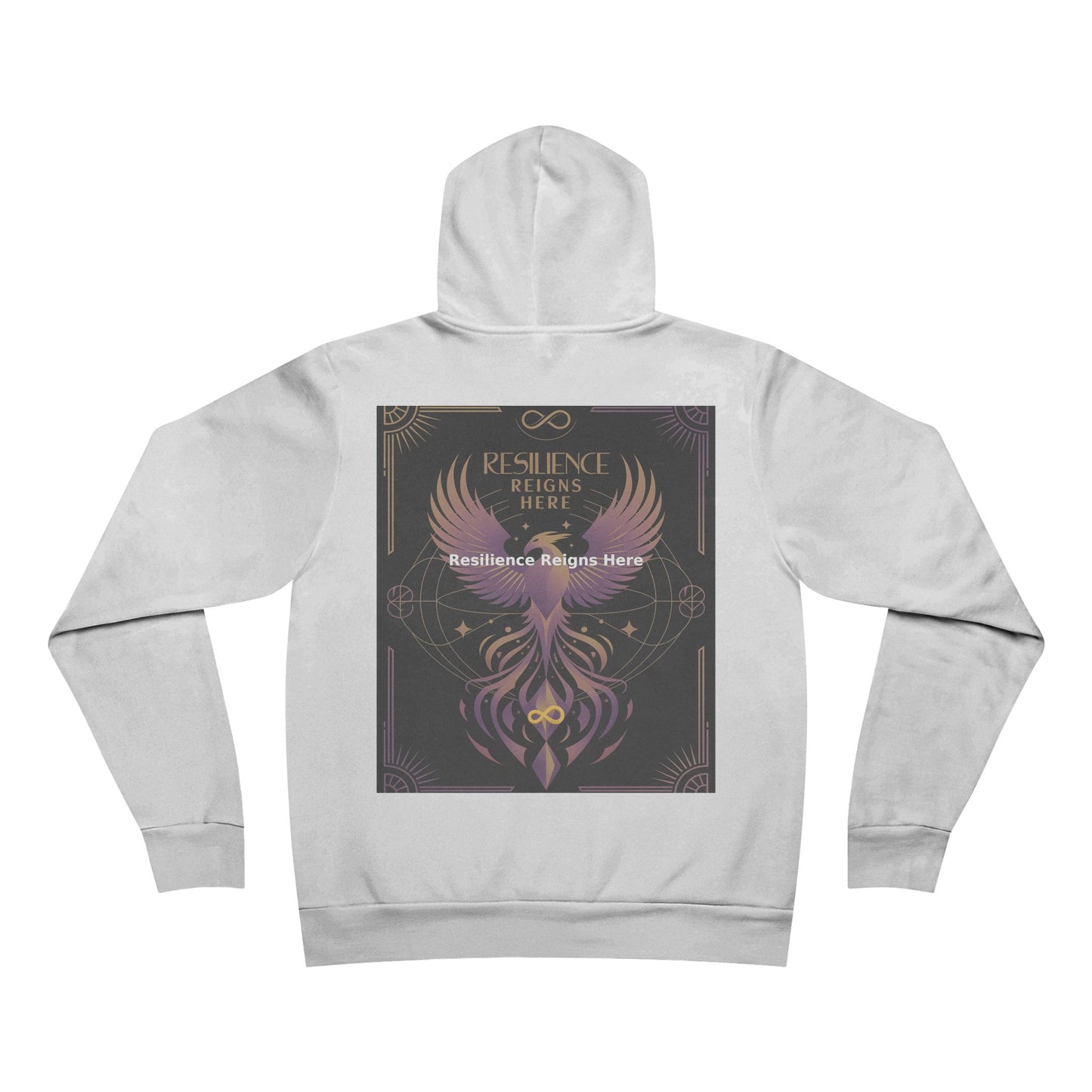 Resilience Reigns Here - Unisex Sponge Fleece Pullover Hoodie