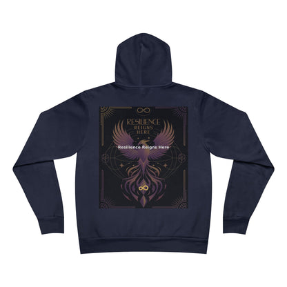 Resilience Reigns Here - Unisex Sponge Fleece Pullover Hoodie