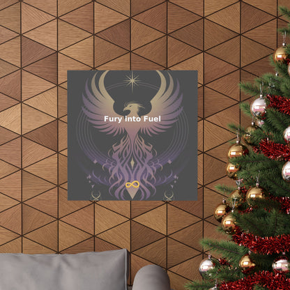Fury into Fuel - Matte Vertical Posters