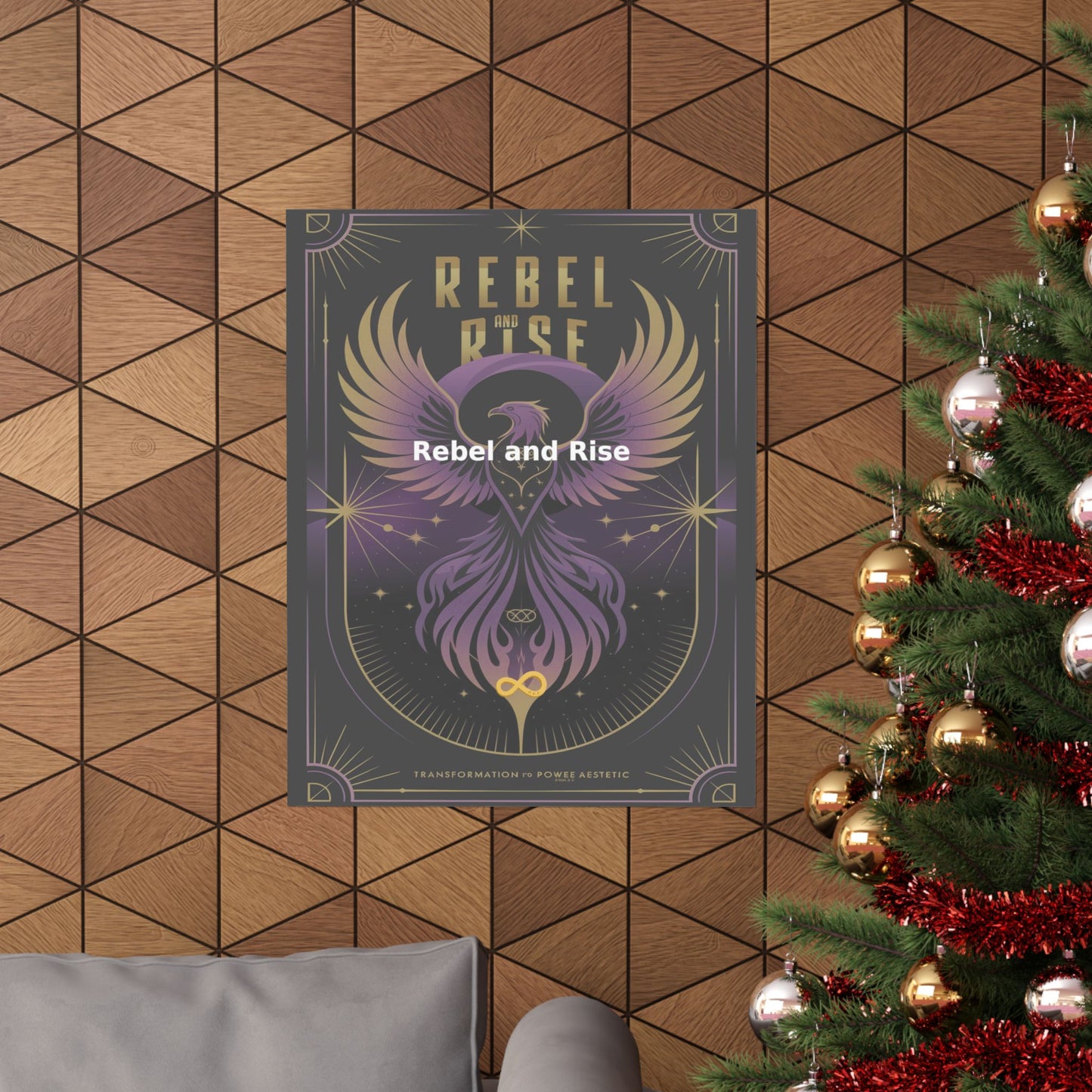Rebel and Rise - Matte Vertical Posters