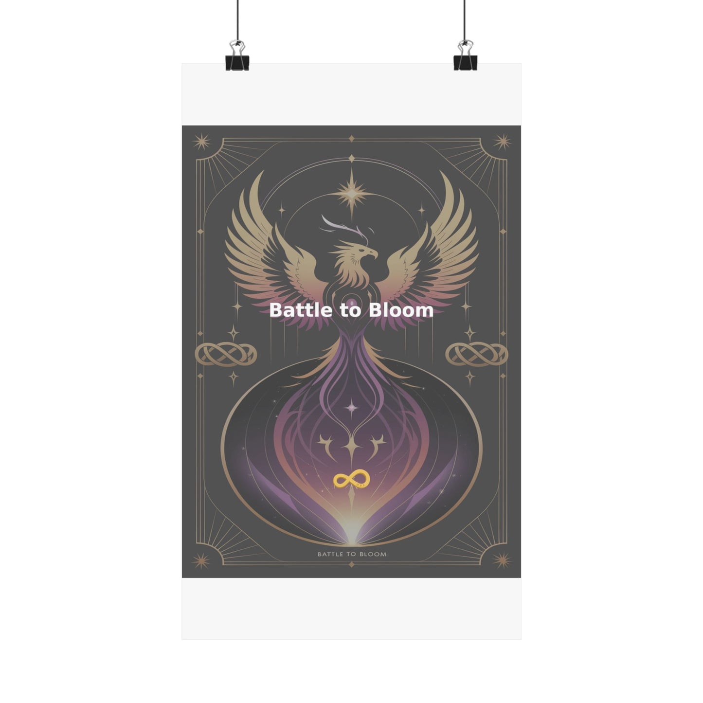 Battle to Bloom - Matte Vertical Posters