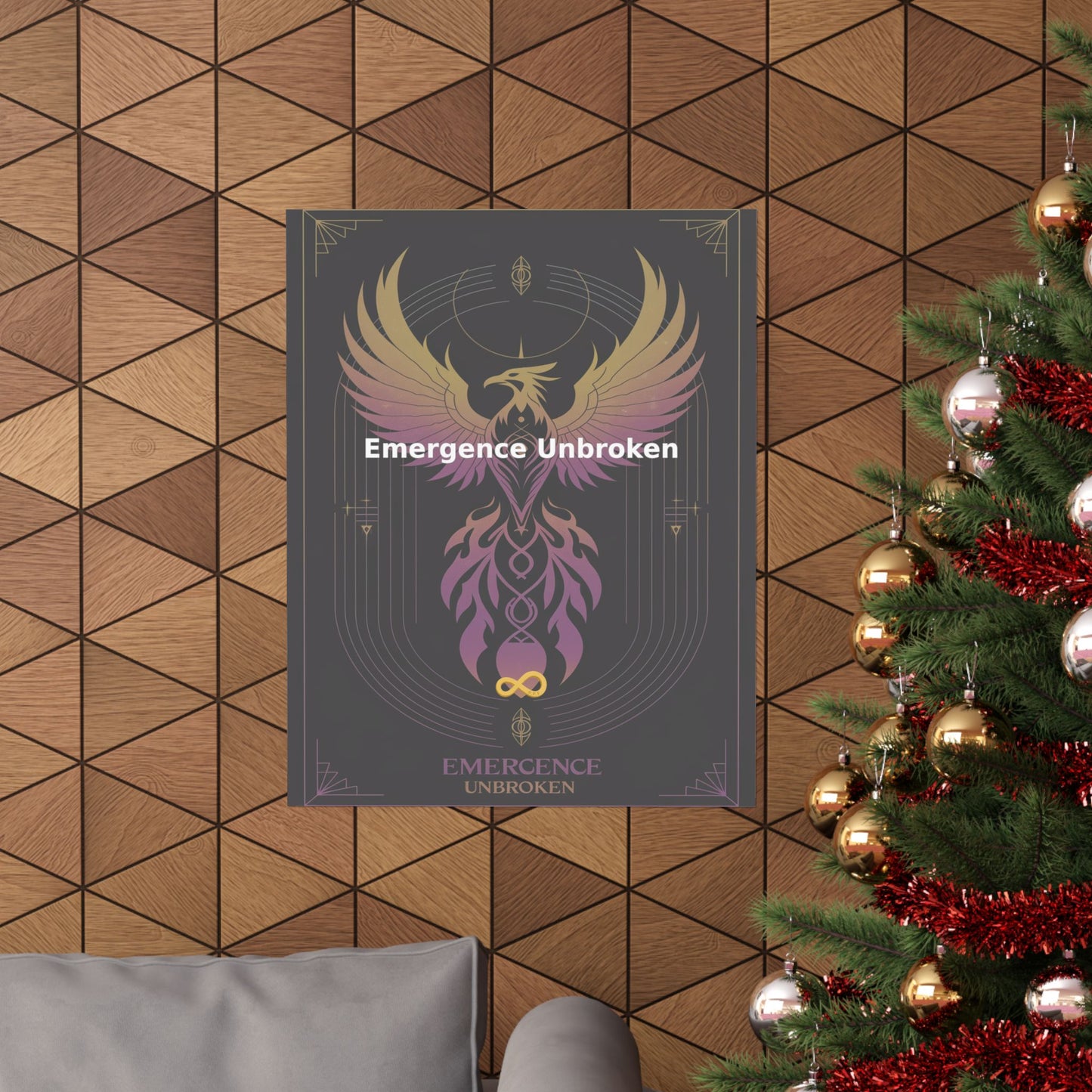 Emergence Unbroken - Matte Vertical Posters