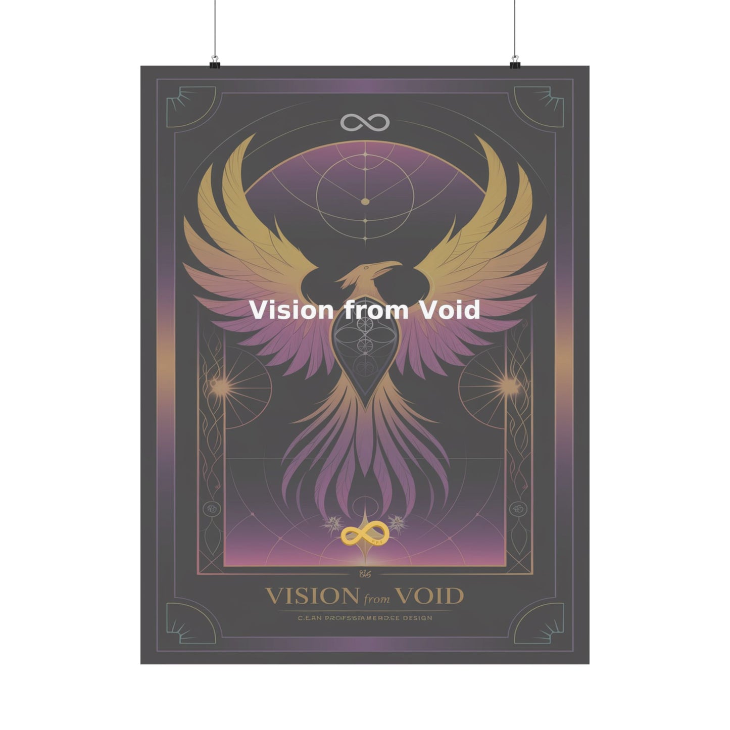 Vision from Void - Matte Vertical Posters