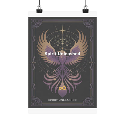 Spirit Unleashed - Matte Vertical Posters