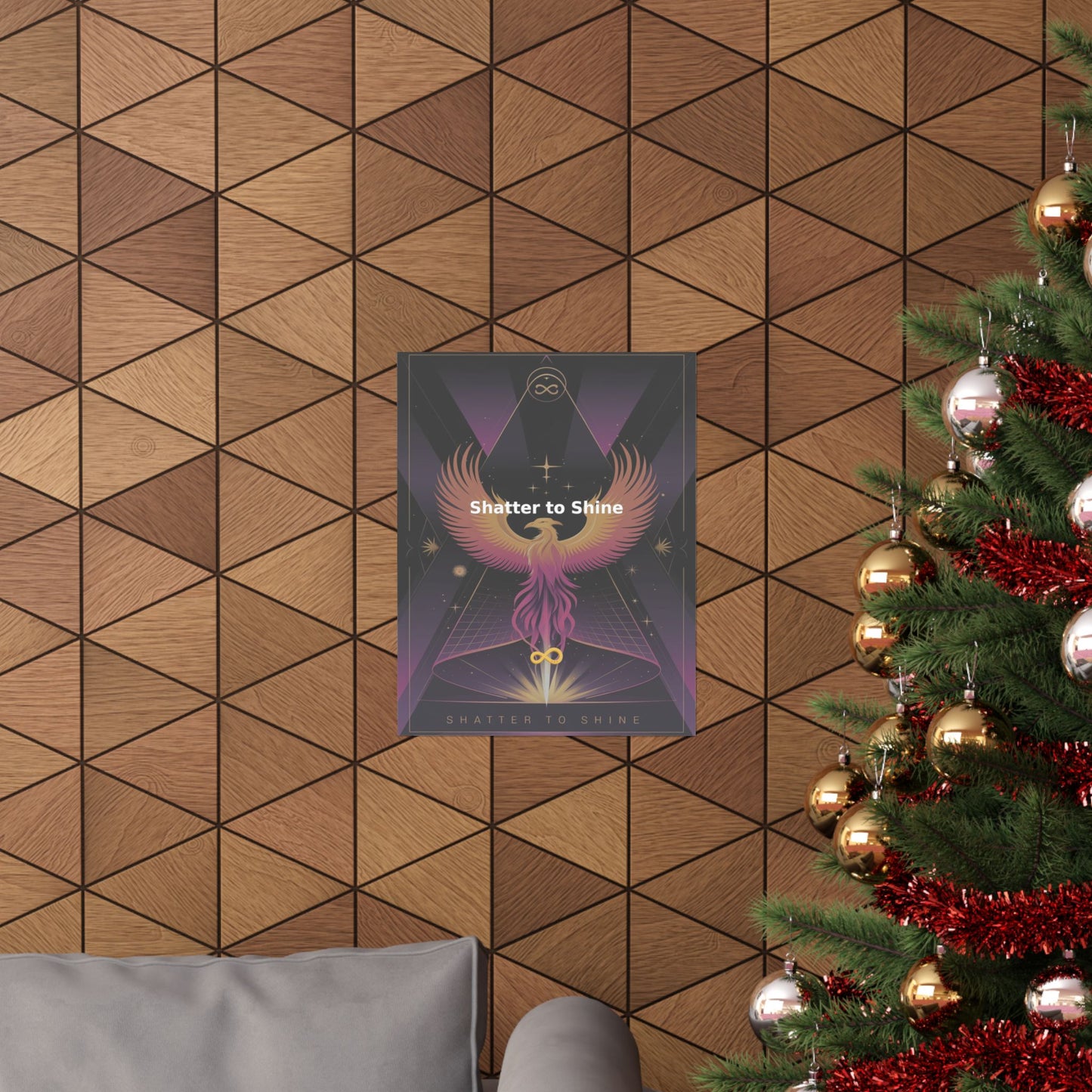 Shatter to Shine - Matte Vertical Posters