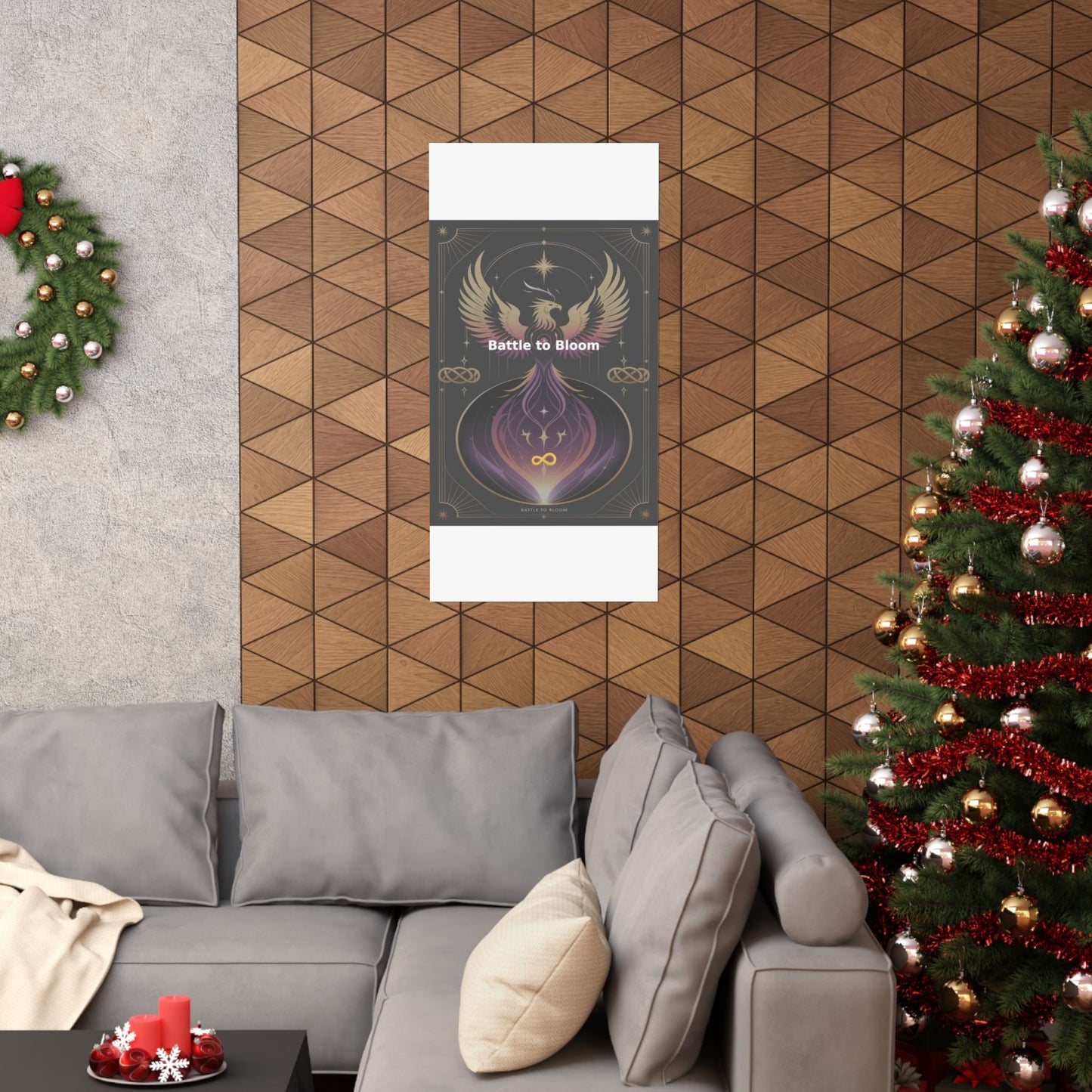 Battle to Bloom - Matte Vertical Posters