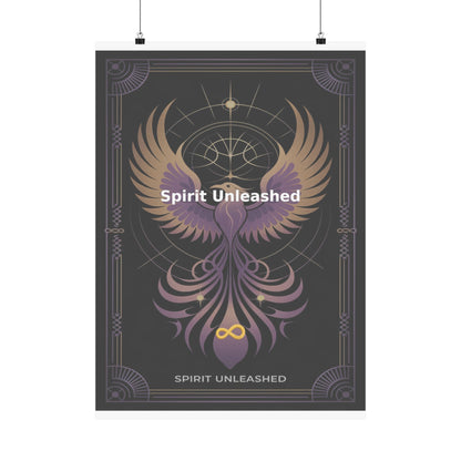 Spirit Unleashed - Matte Vertical Posters
