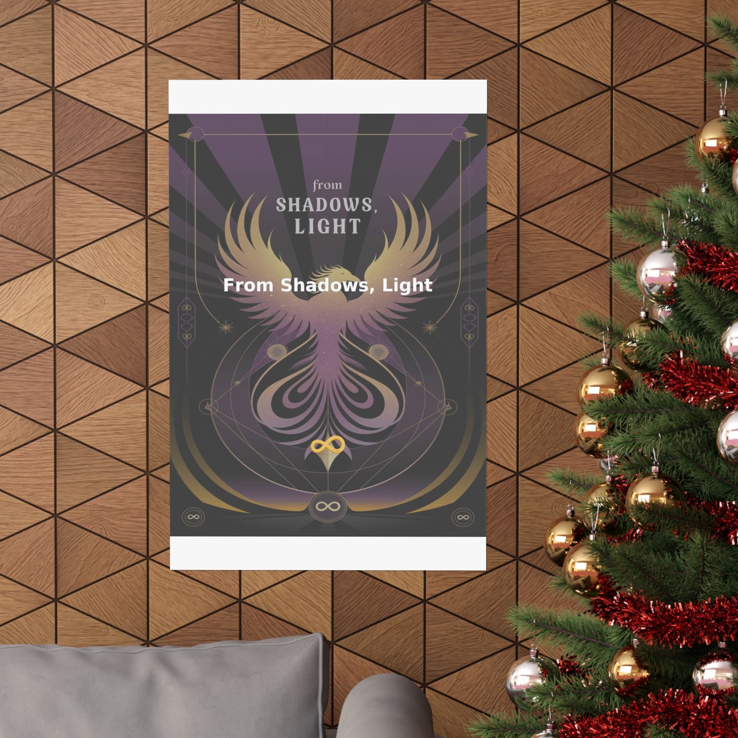 From Shadows, Light - Matte Vertical Posters