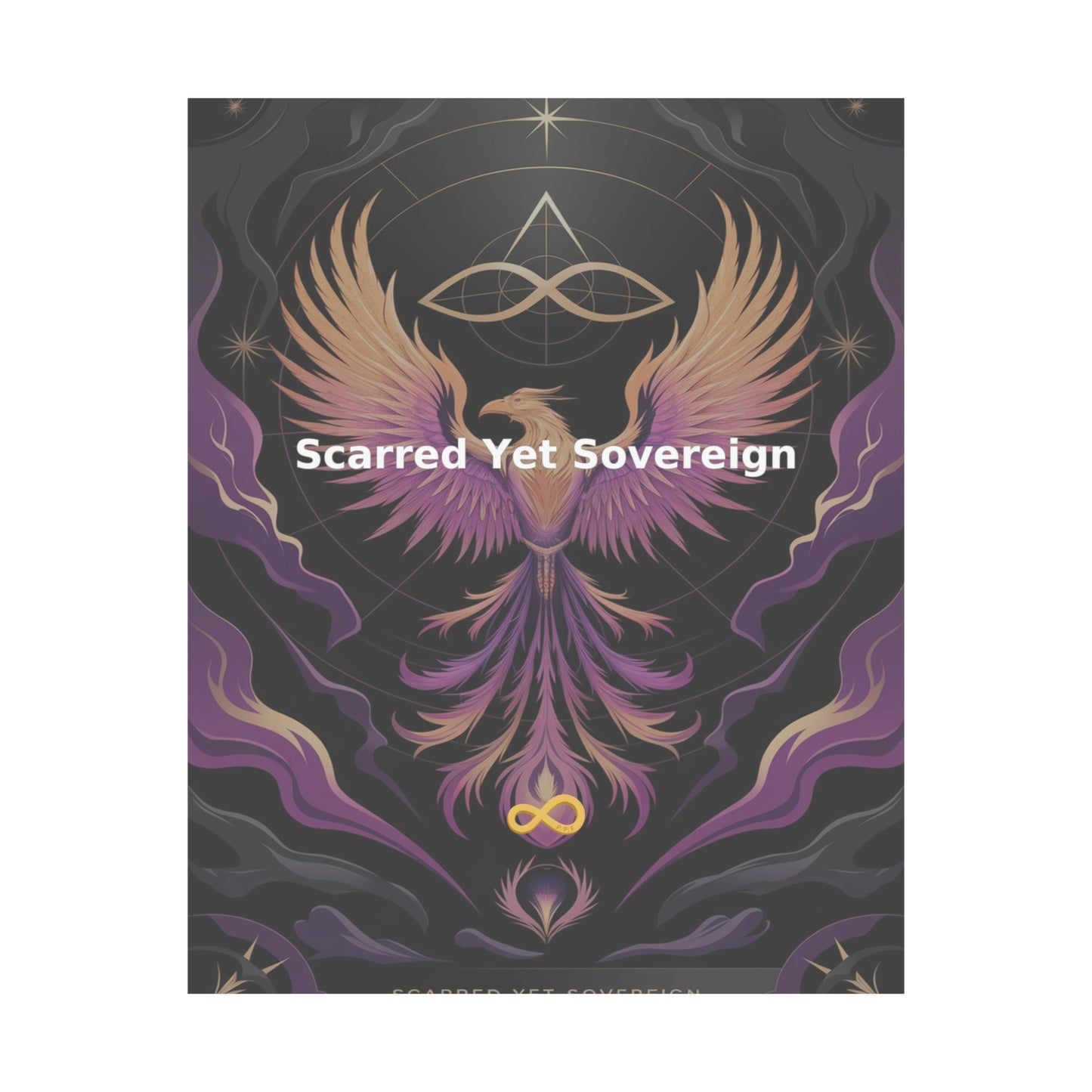 Scarred Yet Sovereign - Matte Vertical Posters