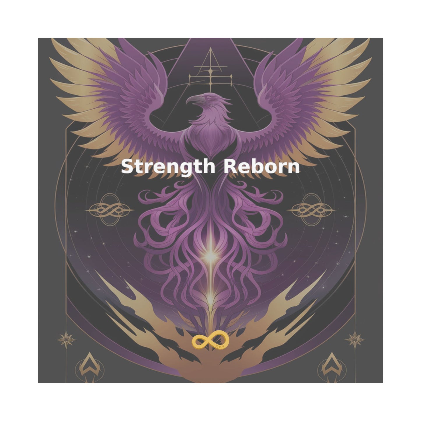 Strength Reborn - Matte Vertical Posters
