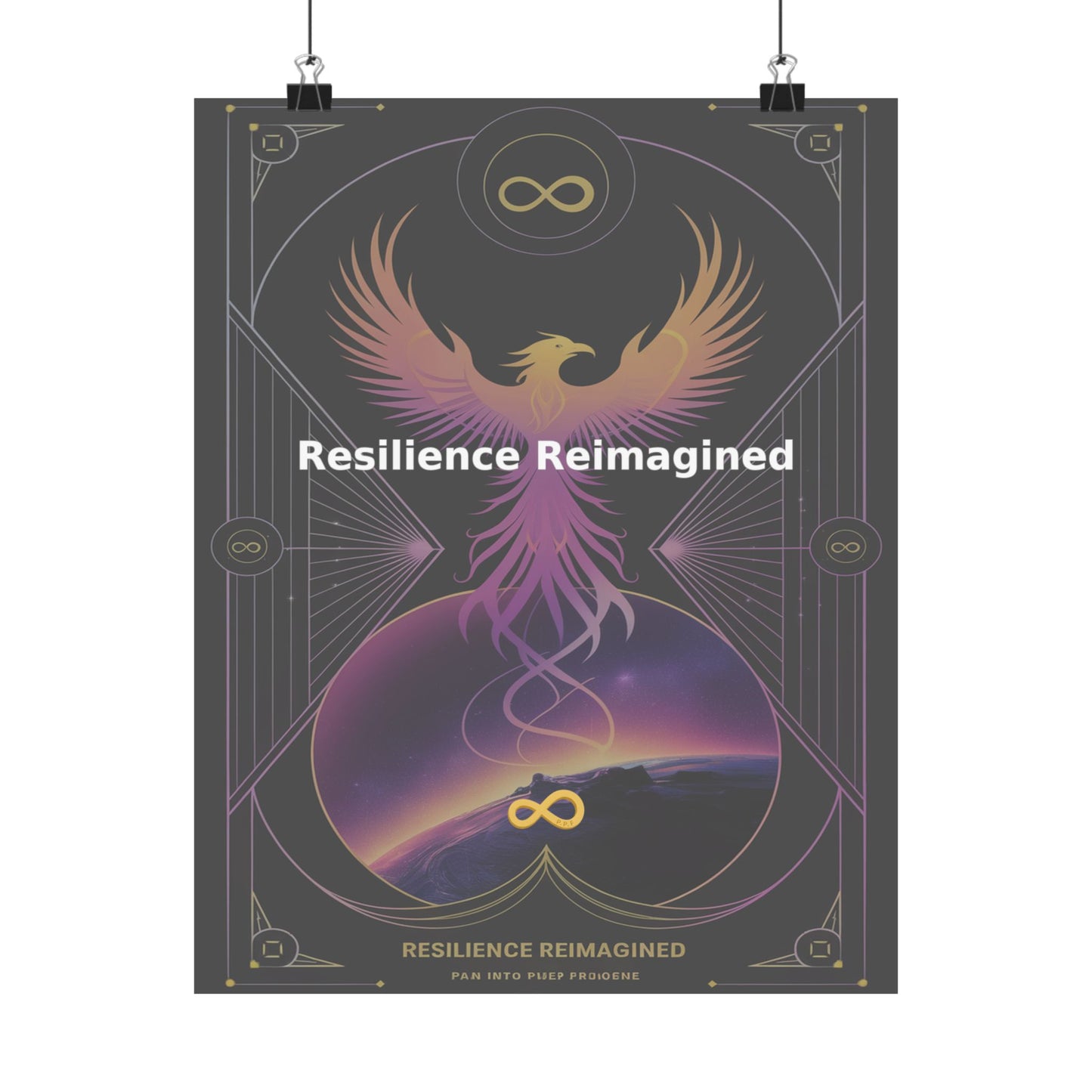 Resilience Reimagined - Matte Vertical Posters