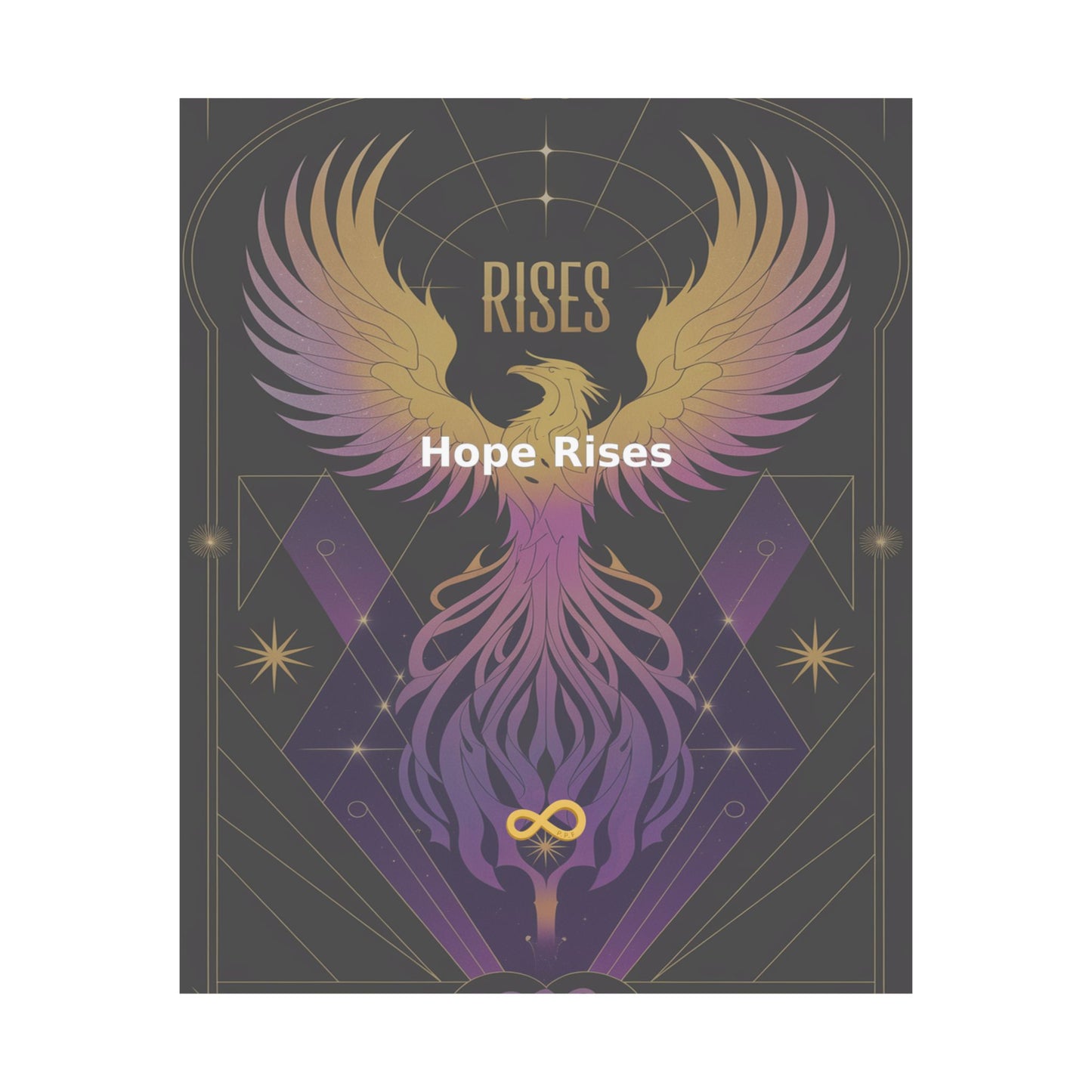 Hope Rises - Matte Vertical Posters