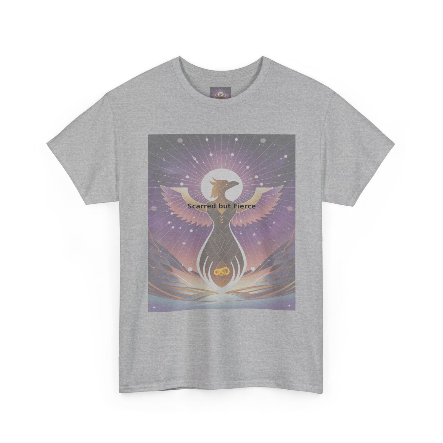 Scarred but Fierce - Unisex Heavy Cotton Tee