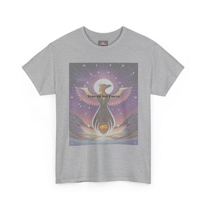 Scarred but Fierce - Unisex Heavy Cotton Tee