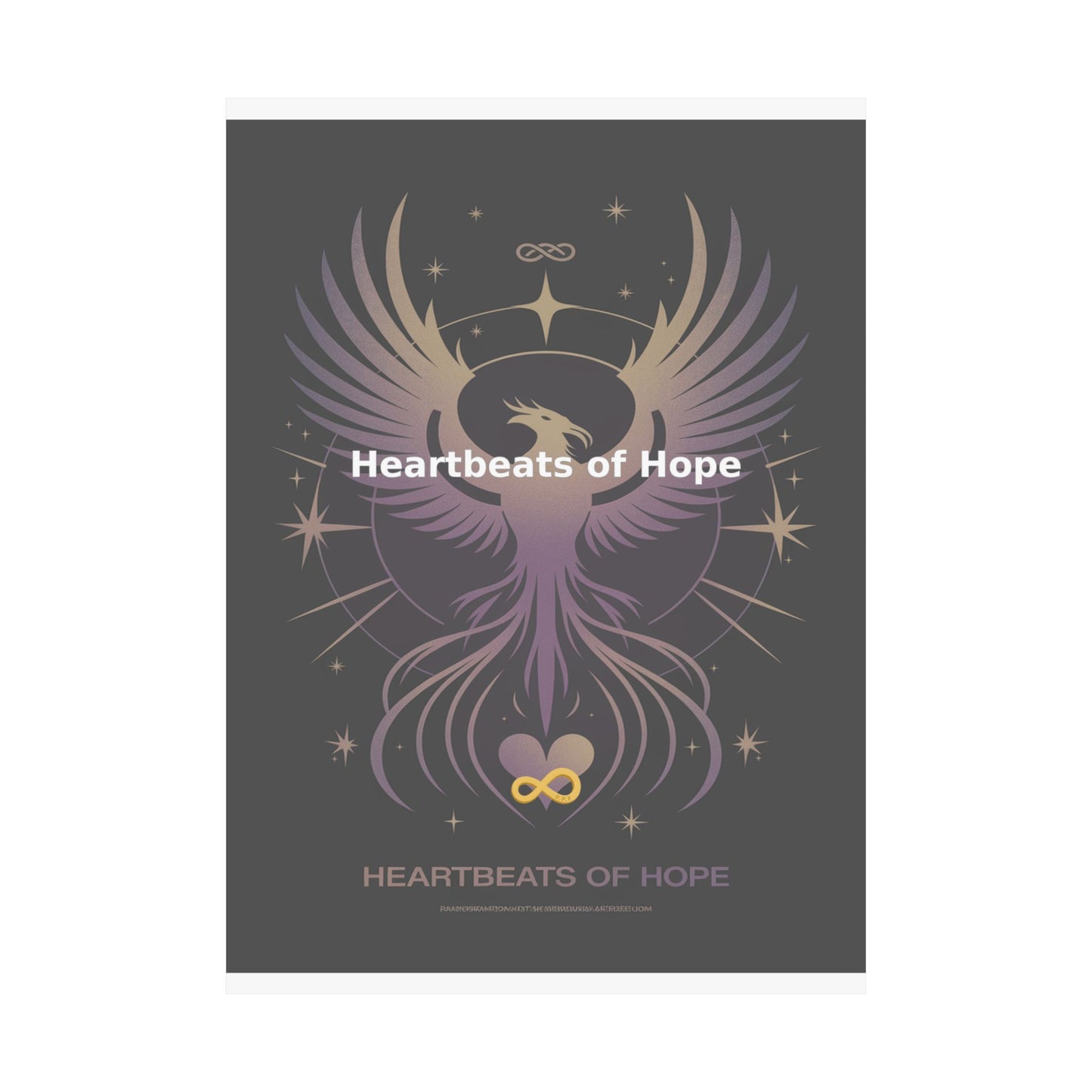 Heartbeats of Hope - Matte Vertical Posters